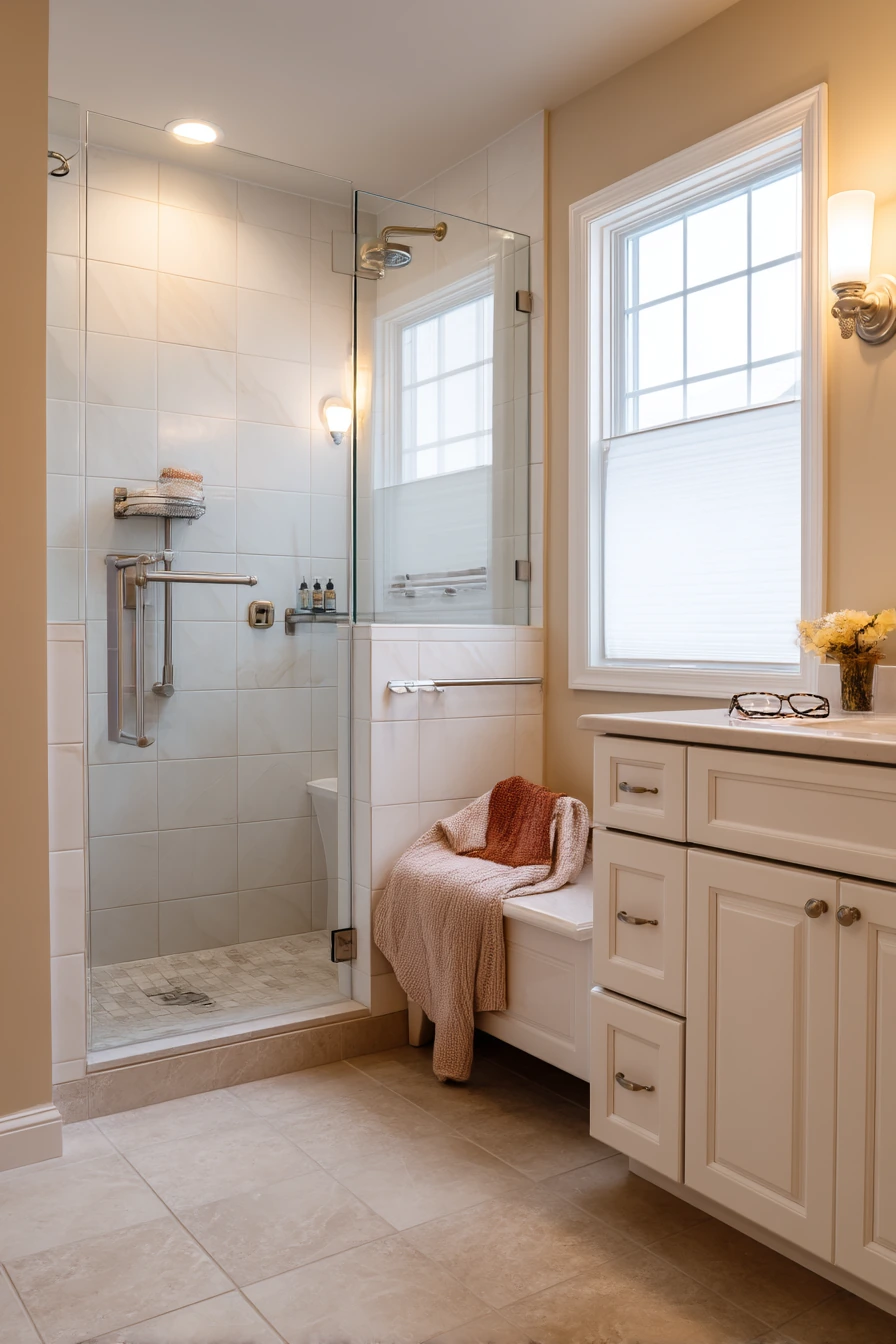 Accessible Aging-in-Place Bath