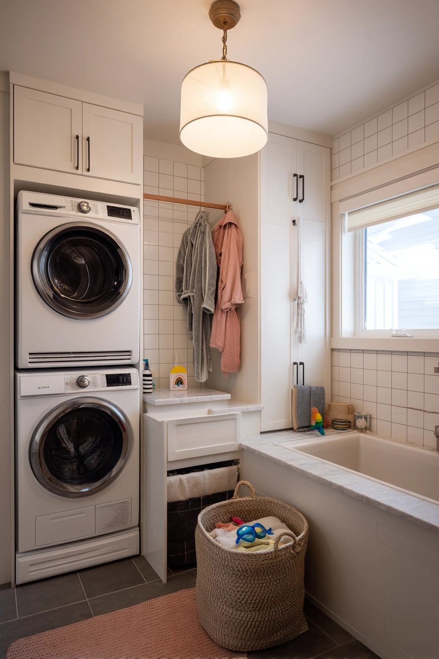 Laundry-Bath Combo That Works
