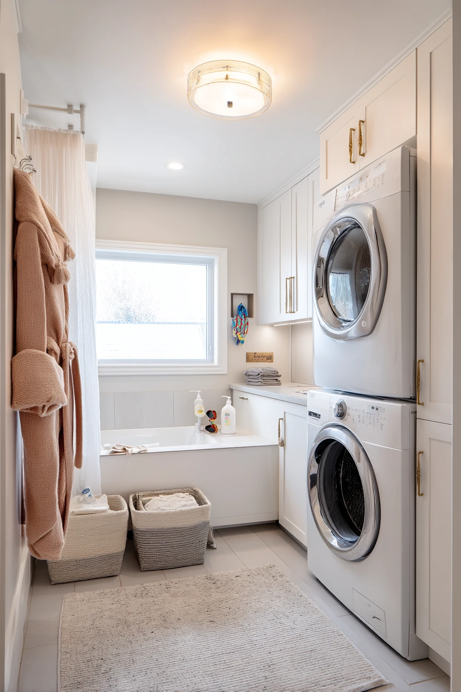 Laundry-Bath Combo That Works