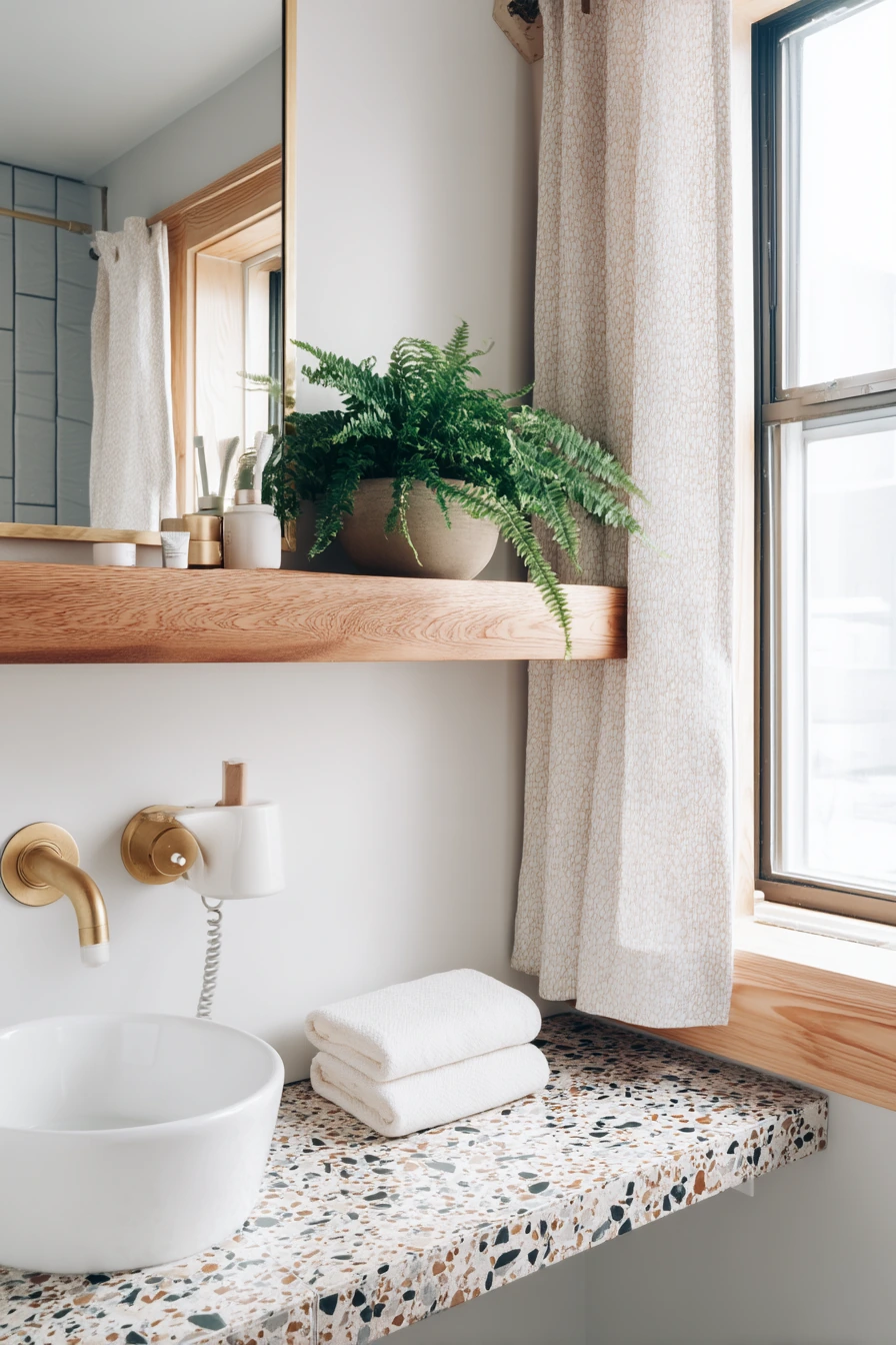 Tiny Rental Bathroom Upgrade
