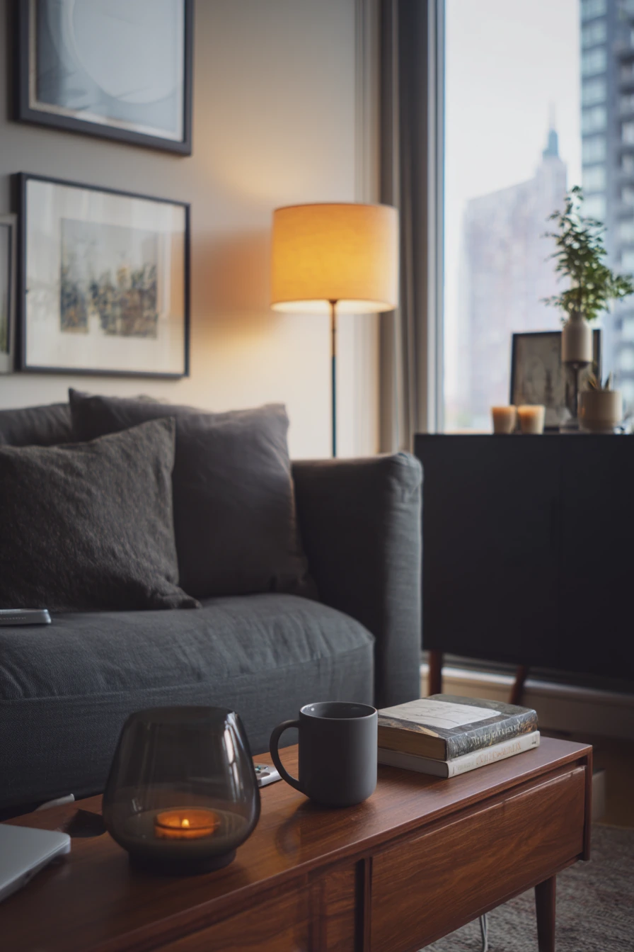 Small Dark Apartment, Smart and Cozy