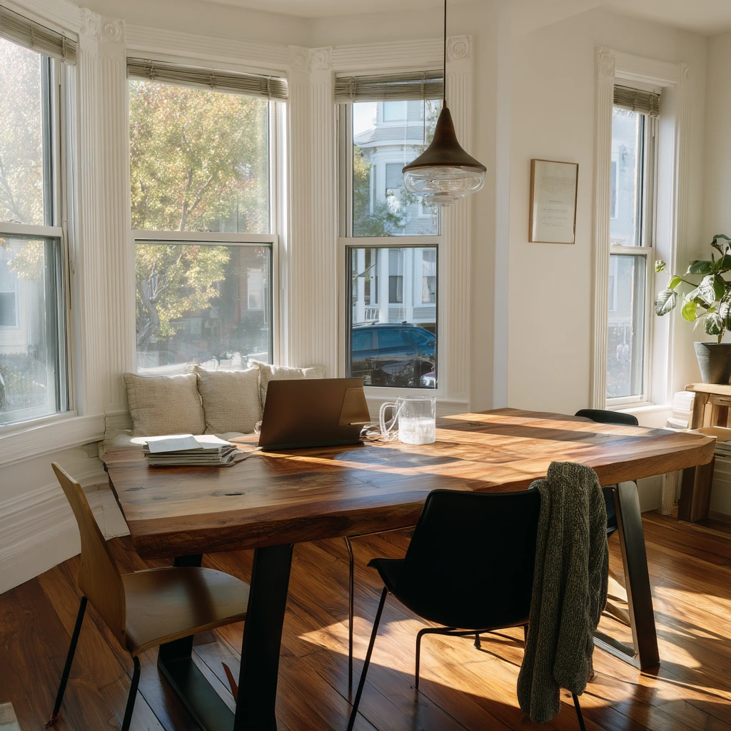 Quiet Work-from-Home Dining Room