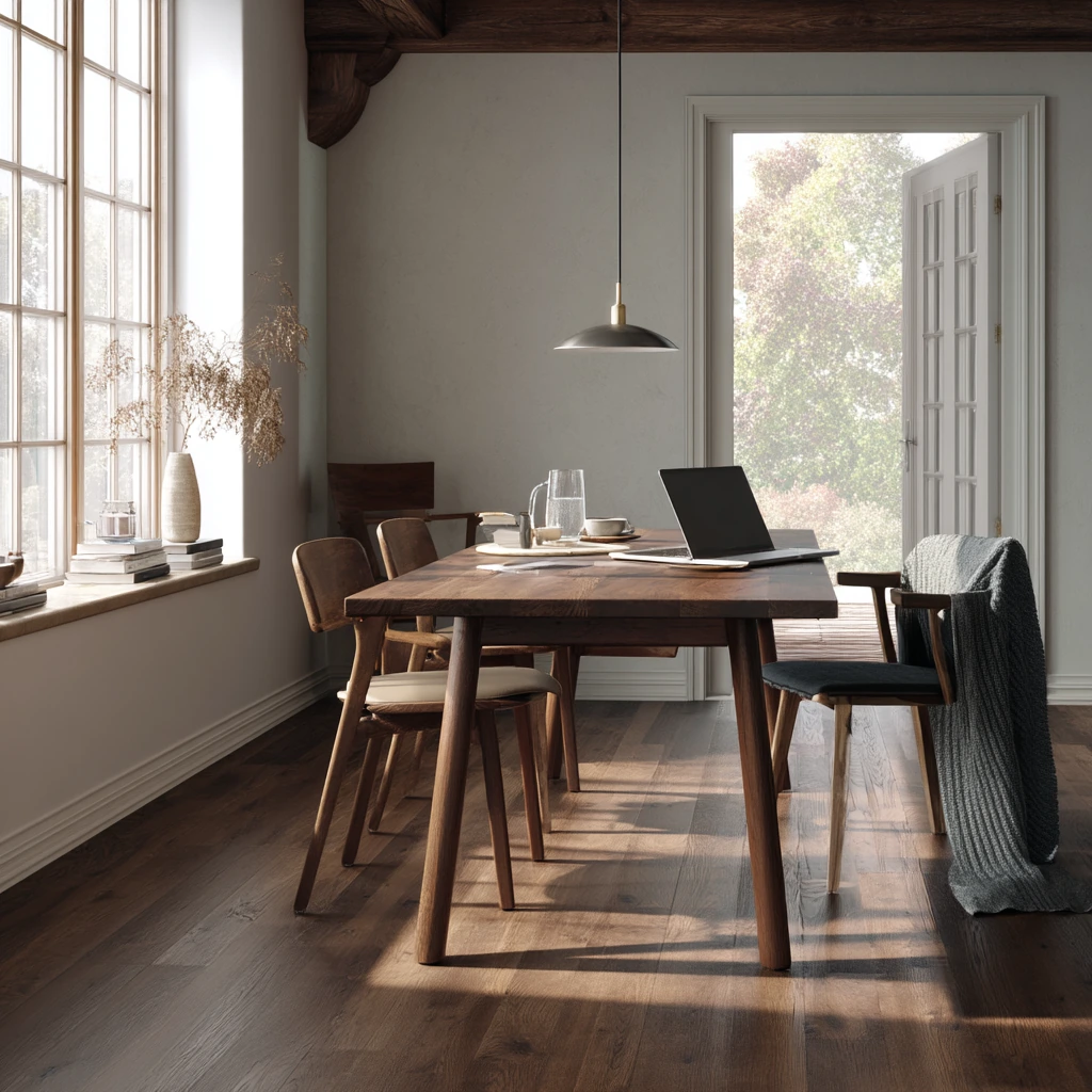 Quiet Work-from-Home Dining Room