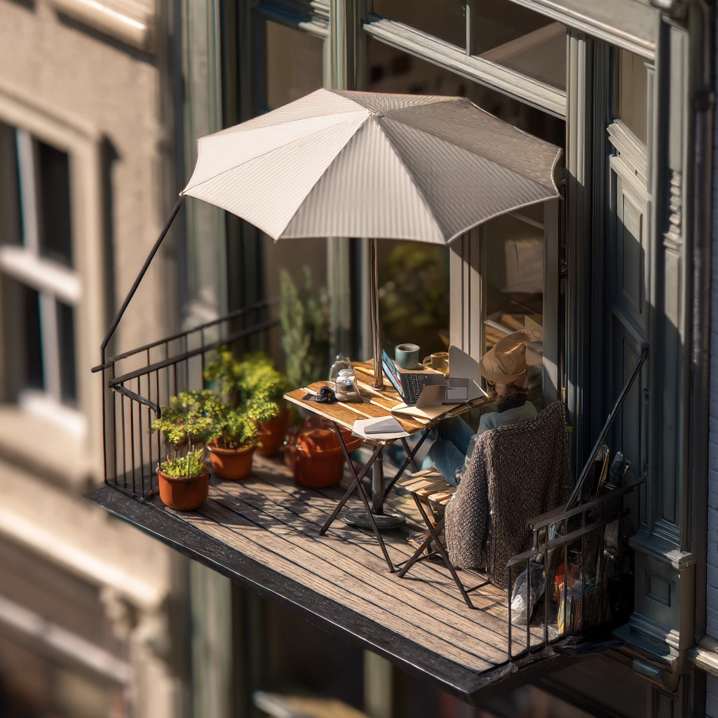 Small Deck Shade for Apartment Living