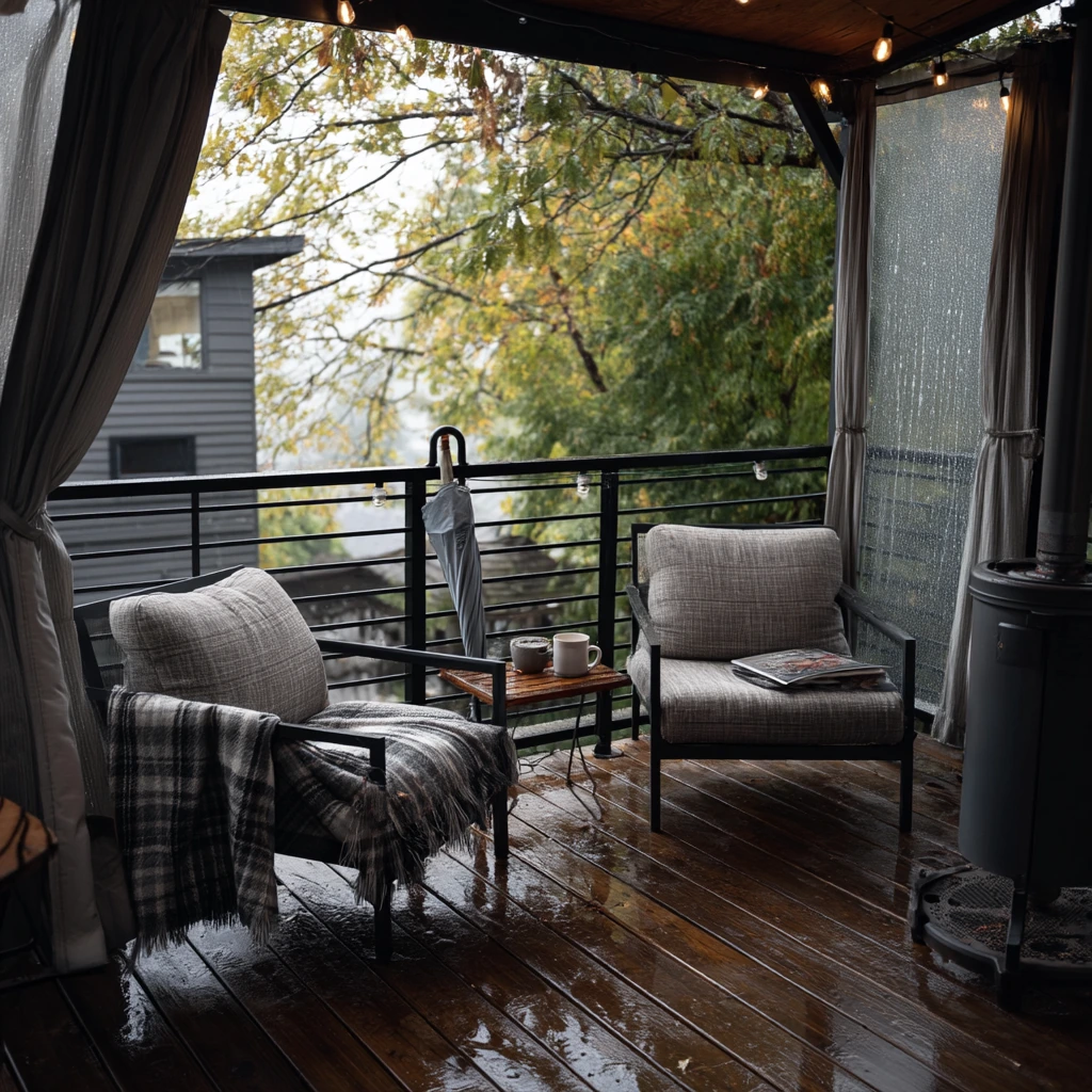 Awning Ideas for a Rainy-Season Deck Hangout