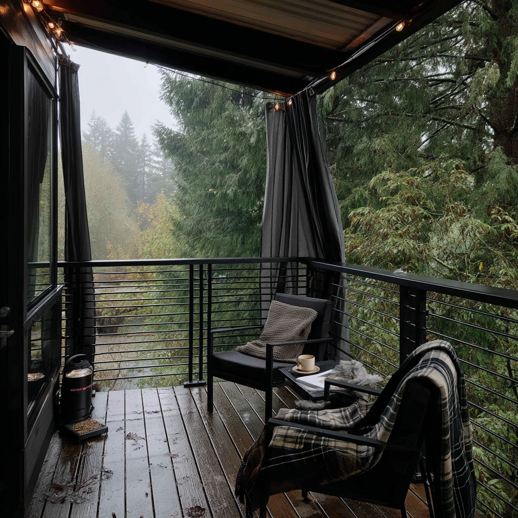 Awning Ideas for a Rainy-Season Deck Hangout