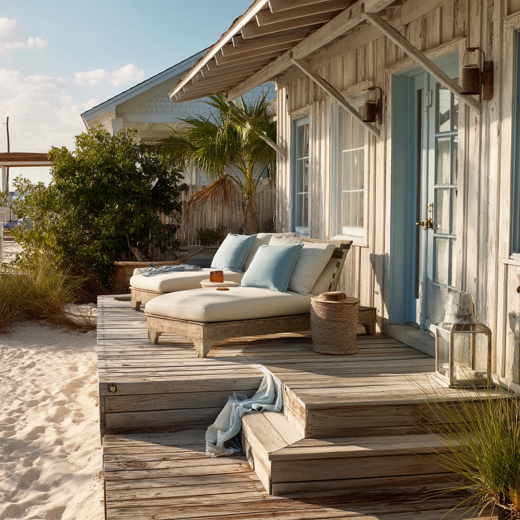 Weathered Gray Deck With Coastal Ease