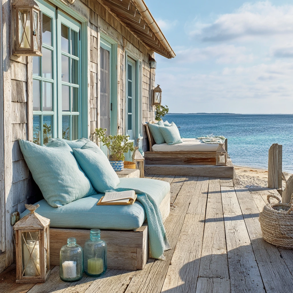 Weathered Gray Deck With Coastal Ease