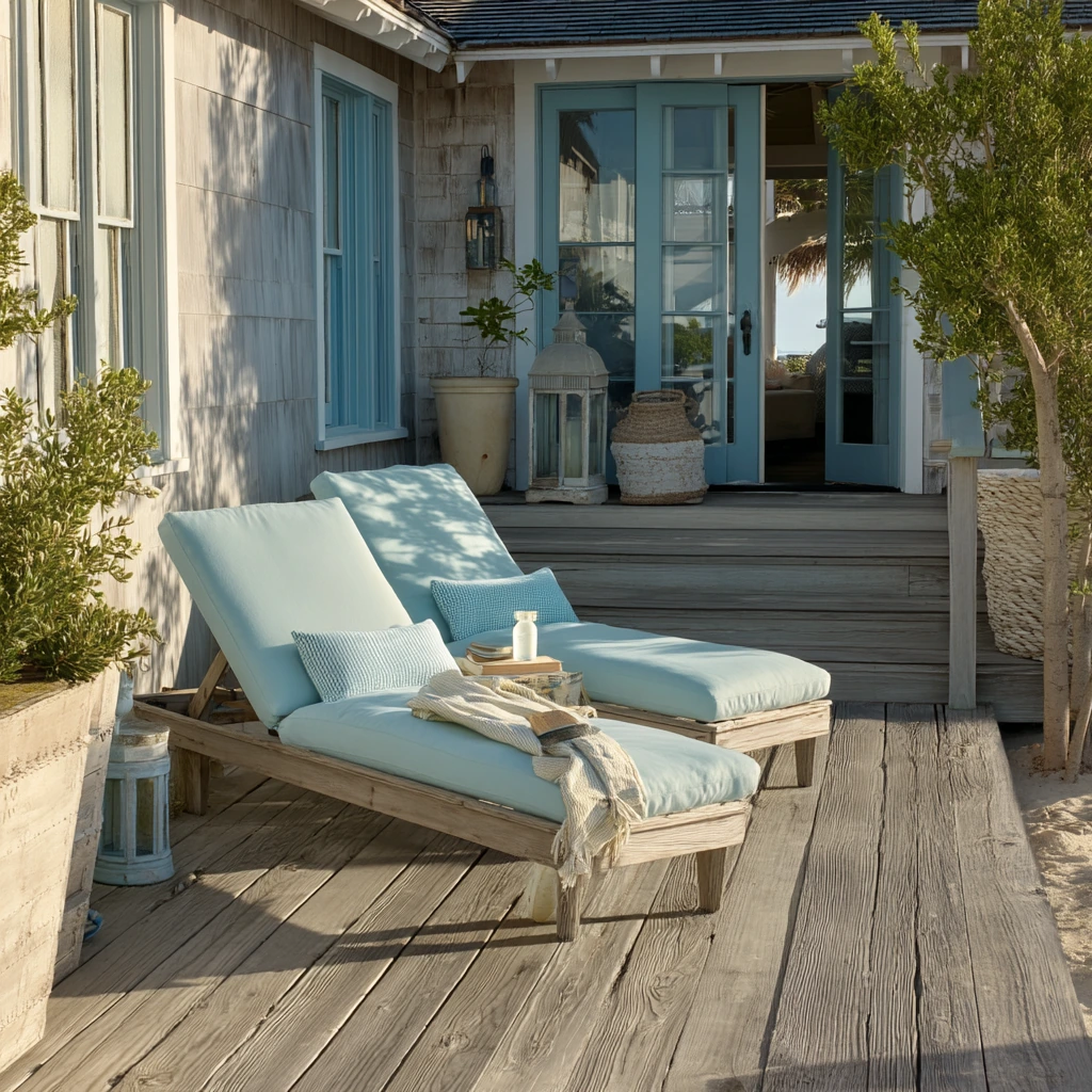Weathered Gray Deck With Coastal Ease