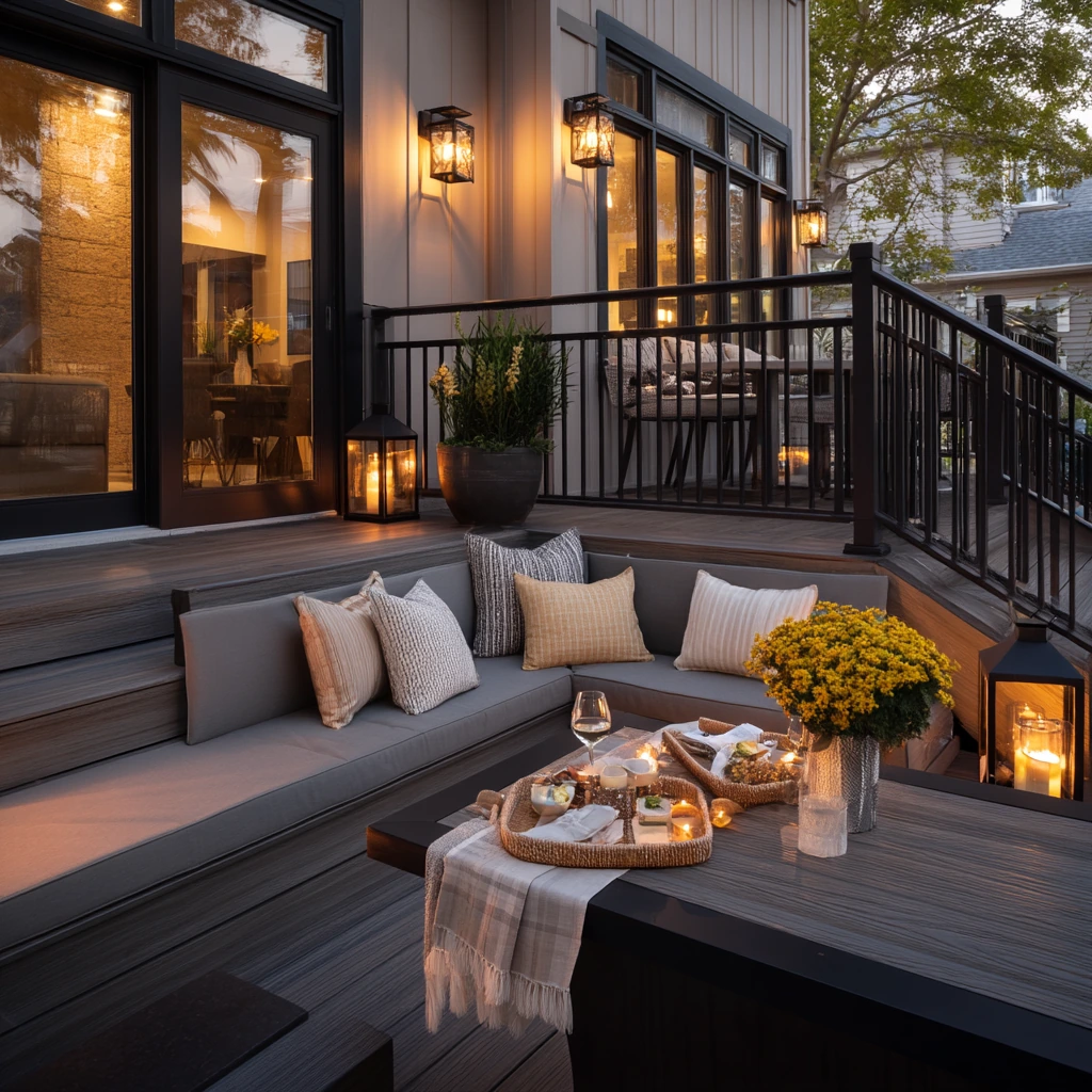 Luxury Stair Fascia Detail for Outdoor Entertaining