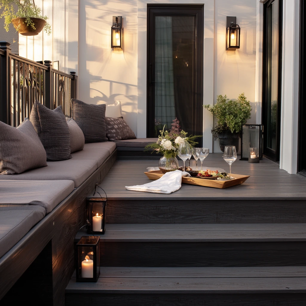 Luxury Stair Fascia Detail for Outdoor Entertaining