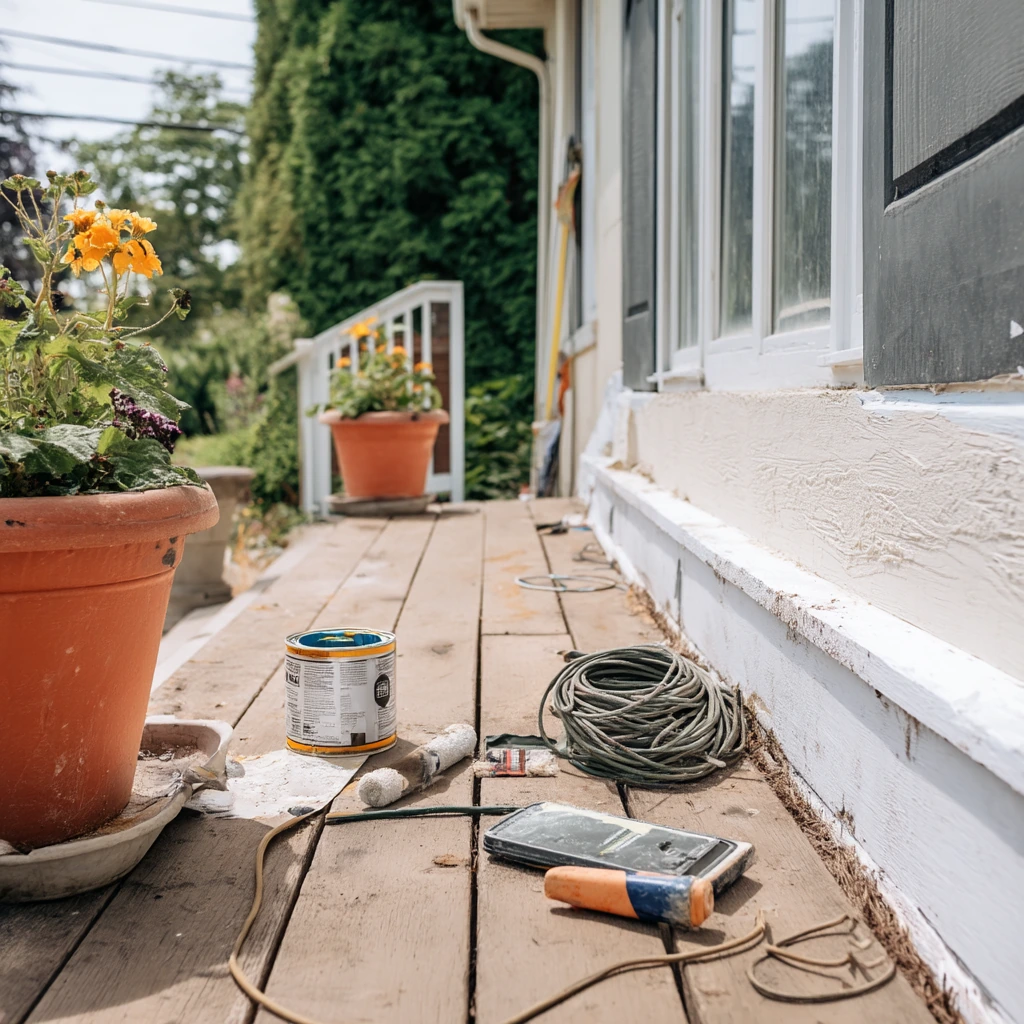 Budget-Friendly Painted Fascia Refresh