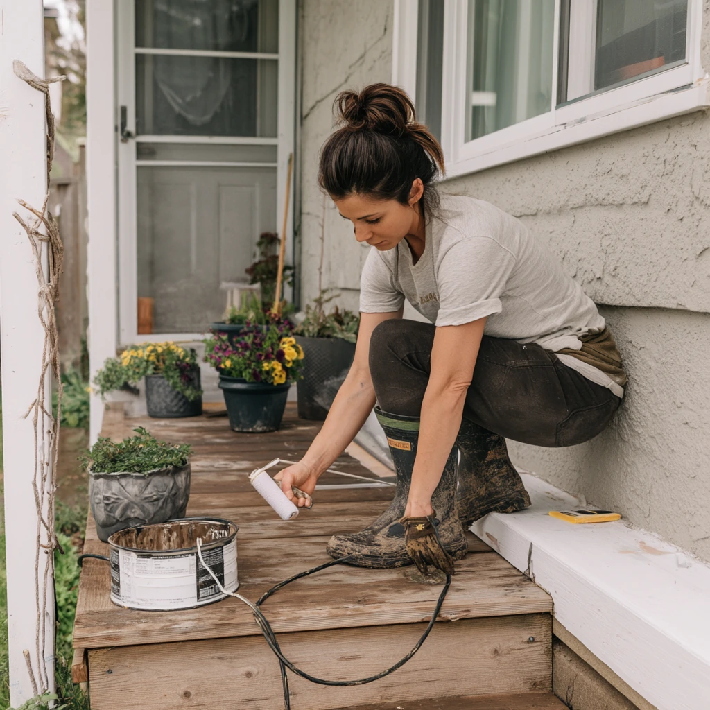 Budget-Friendly Painted Fascia Refresh