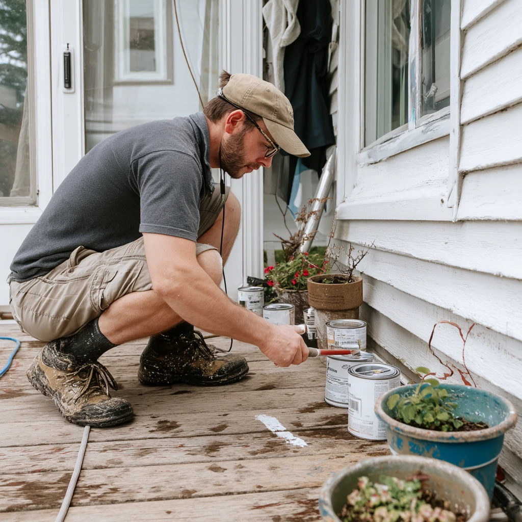 Budget-Friendly Painted Fascia Refresh