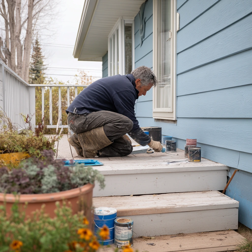 Budget-Friendly Painted Fascia Refresh