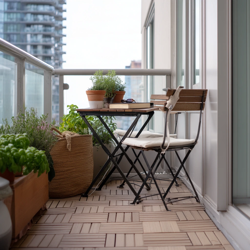 Rental-Friendly Balcony Deck Tiles