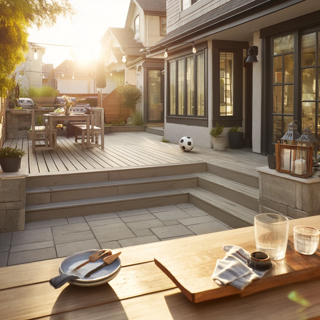 Split-Level Deck with Dining Zone