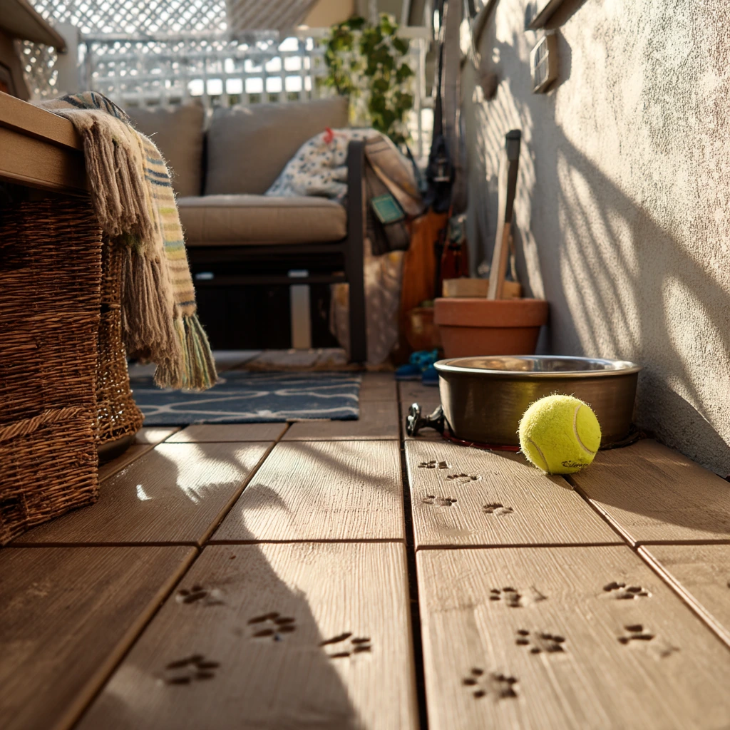Pet-Friendly Deck with Easy-Clean Flooring