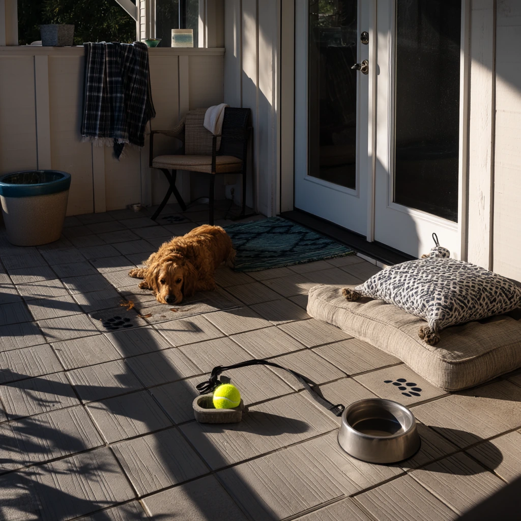 Pet-Friendly Deck with Easy-Clean Flooring