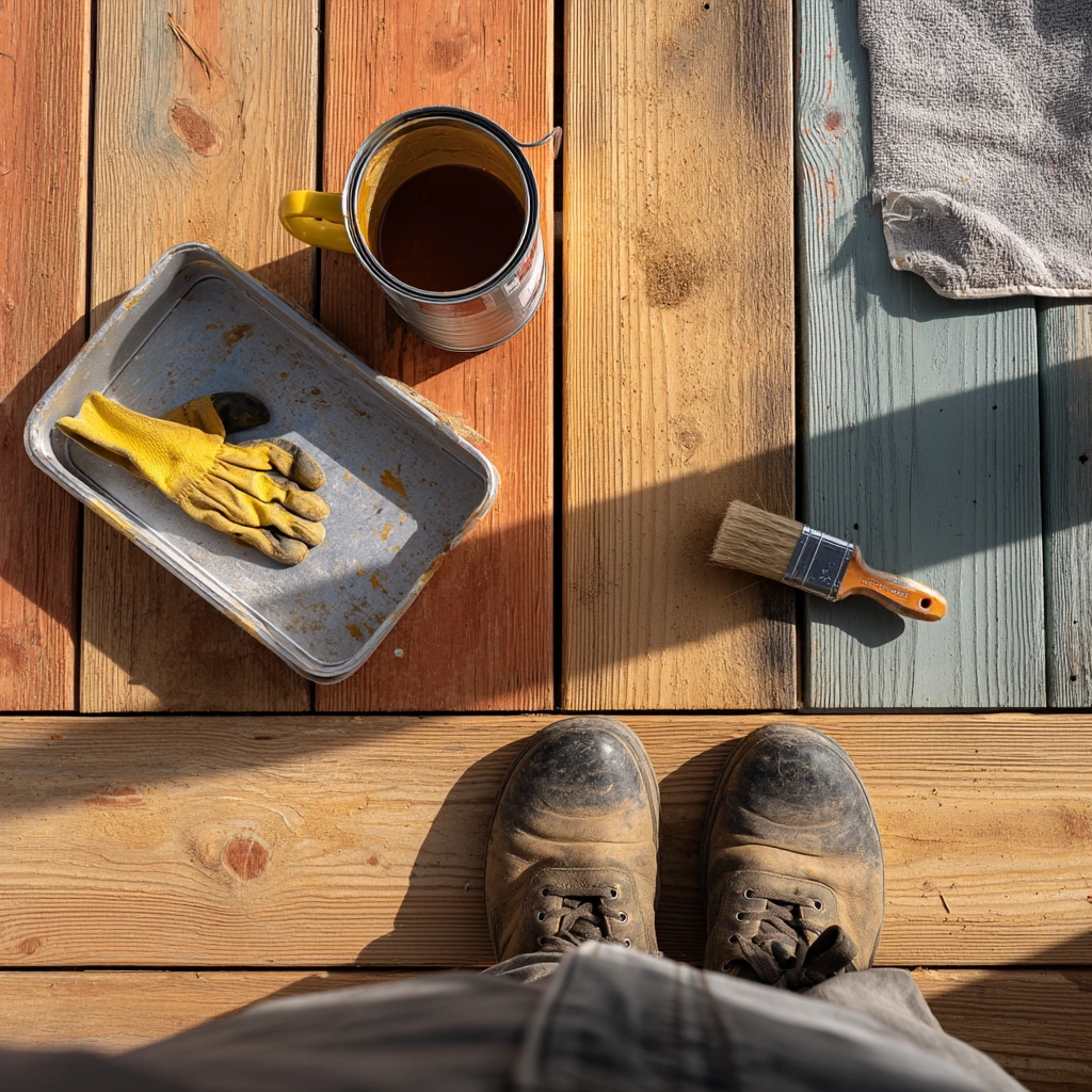 Weekend DIY Deck Upgrade