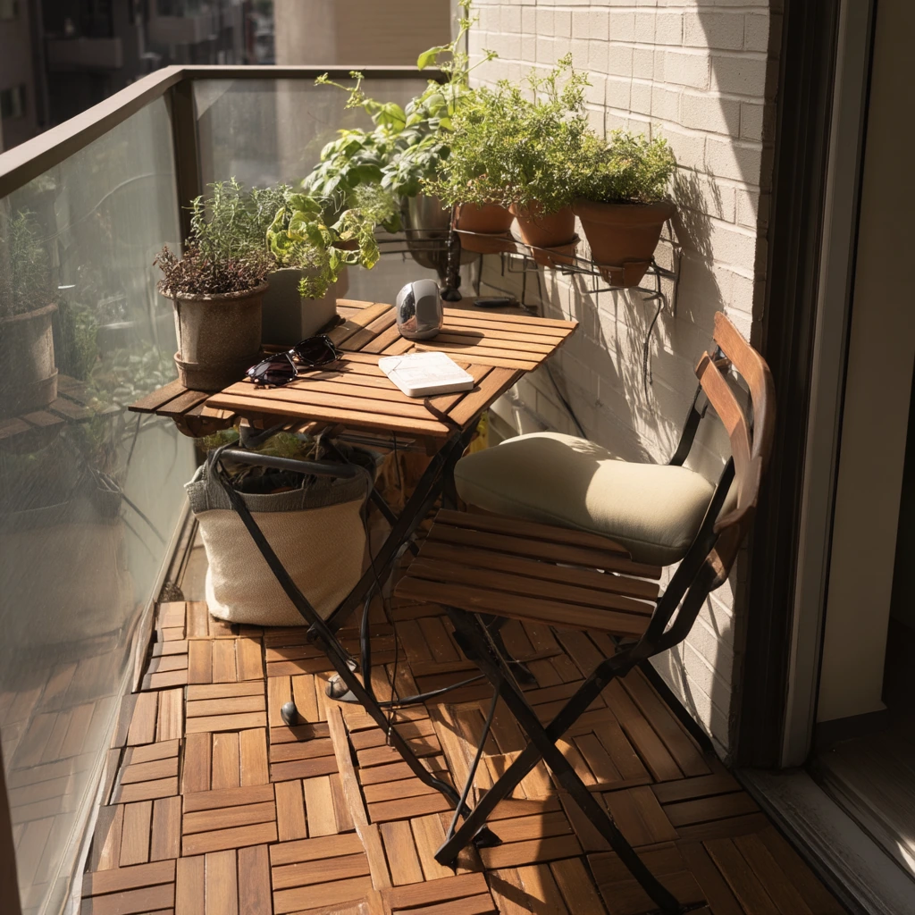 Rental-Friendly Balcony Deck Tiles