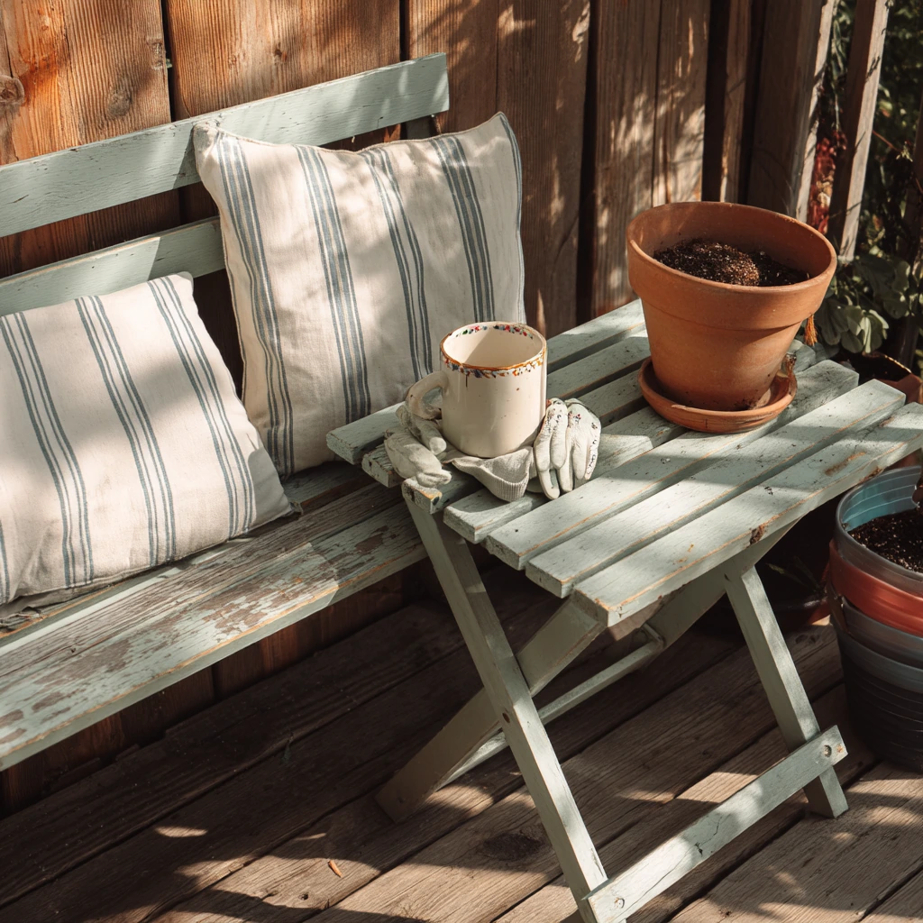 4. Budget Deck Refresh with DIY Charm