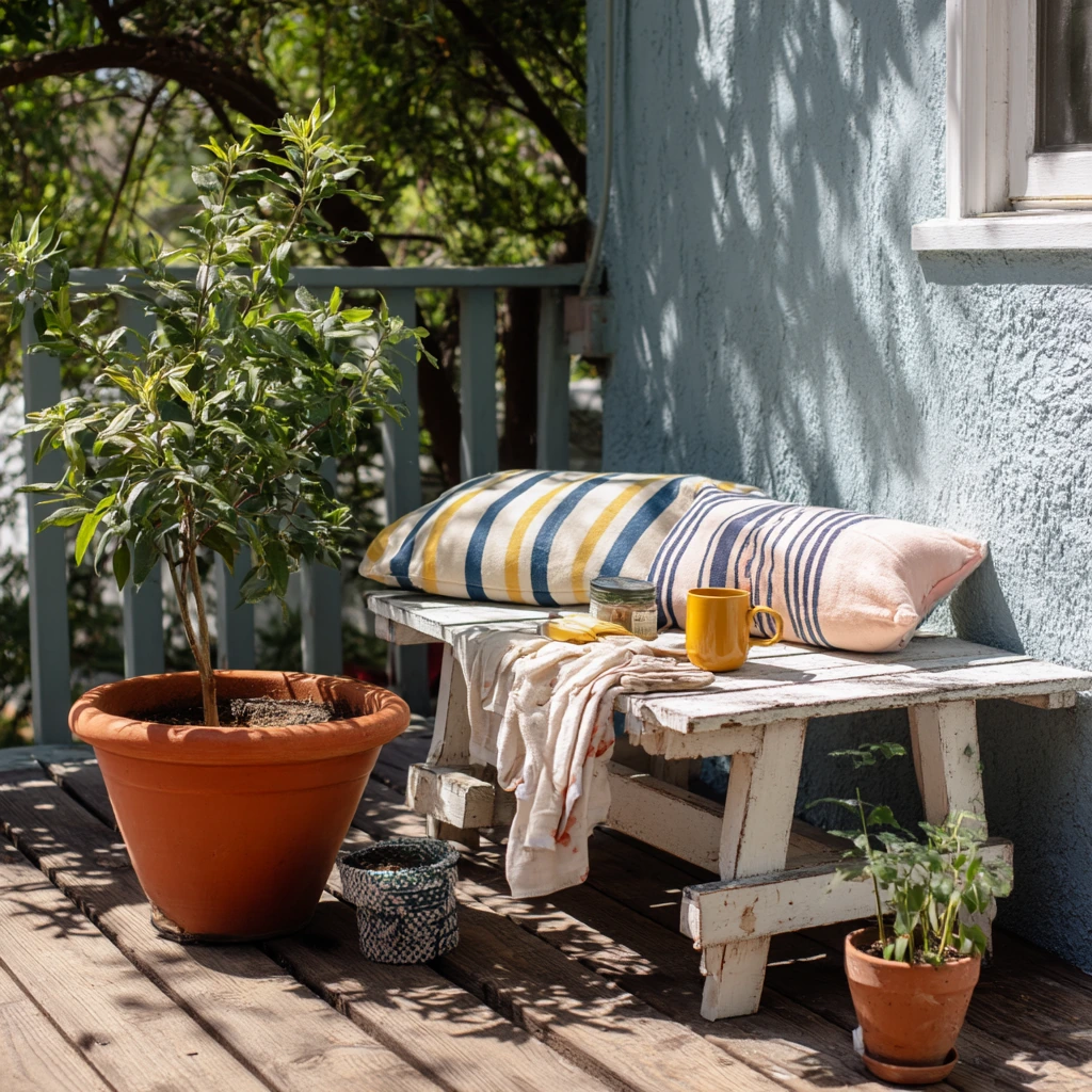 4. Budget Deck Refresh with DIY Charm