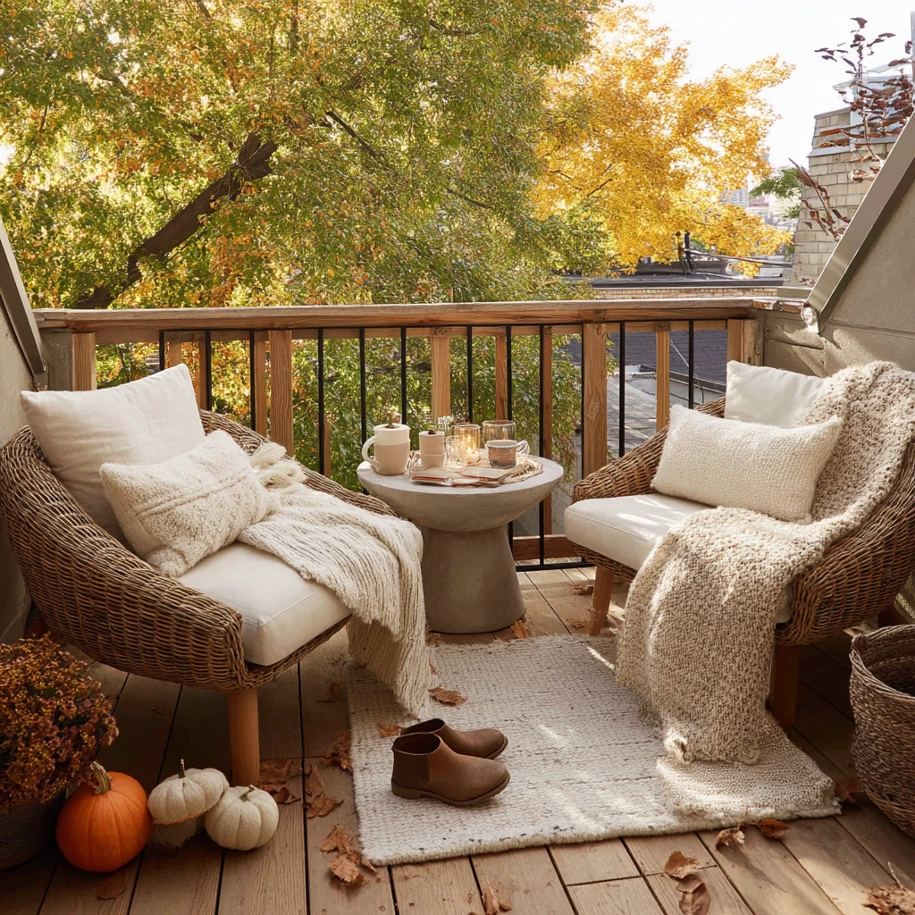 5. Seasonal Fall Deck Gathering