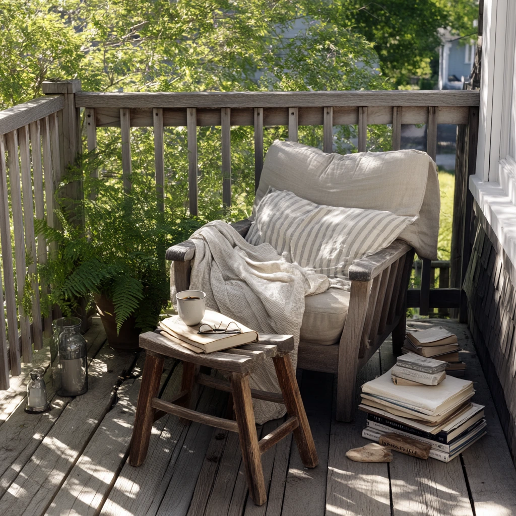 7. Quiet Reading Deck Retreat