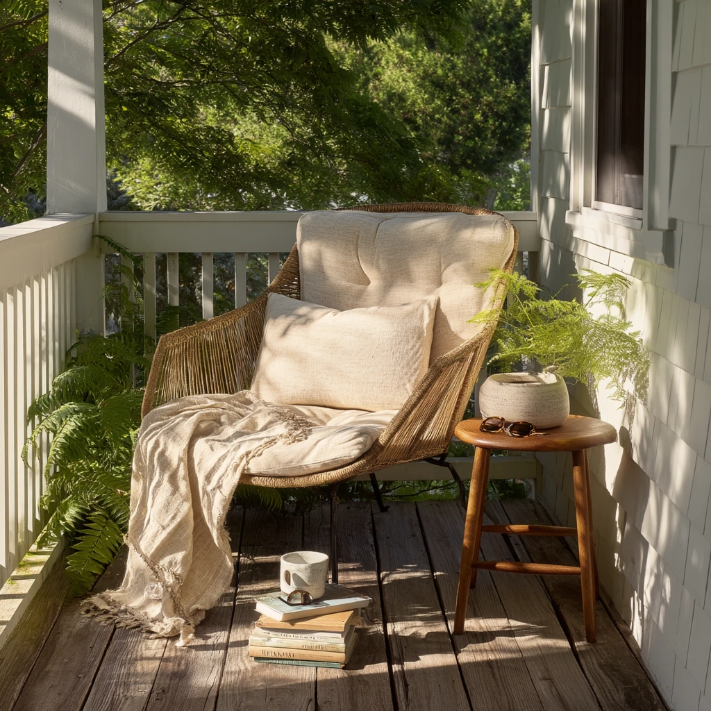 7. Quiet Reading Deck Retreat