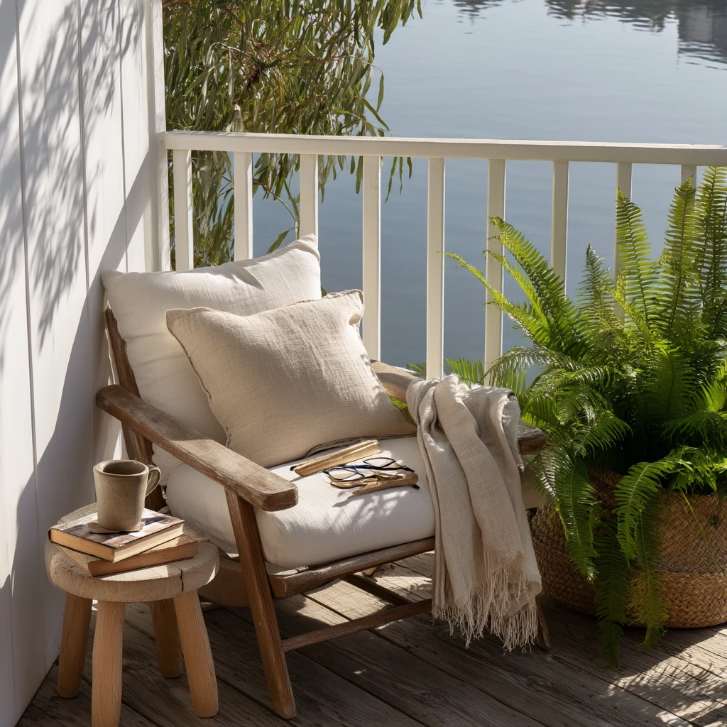 7. Quiet Reading Deck Retreat