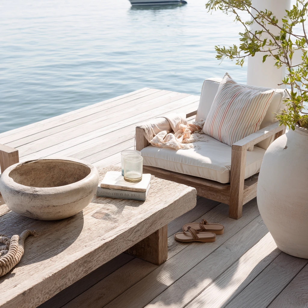 9. Modern Coastal Deck with Relaxed Layers