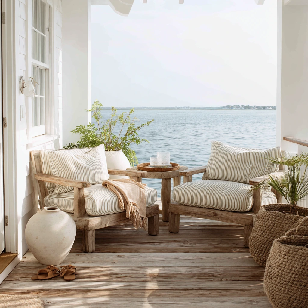 9. Modern Coastal Deck with Relaxed Layers