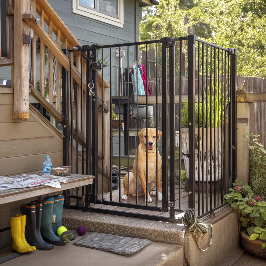 Pet-Friendly Gate with Everyday Durability