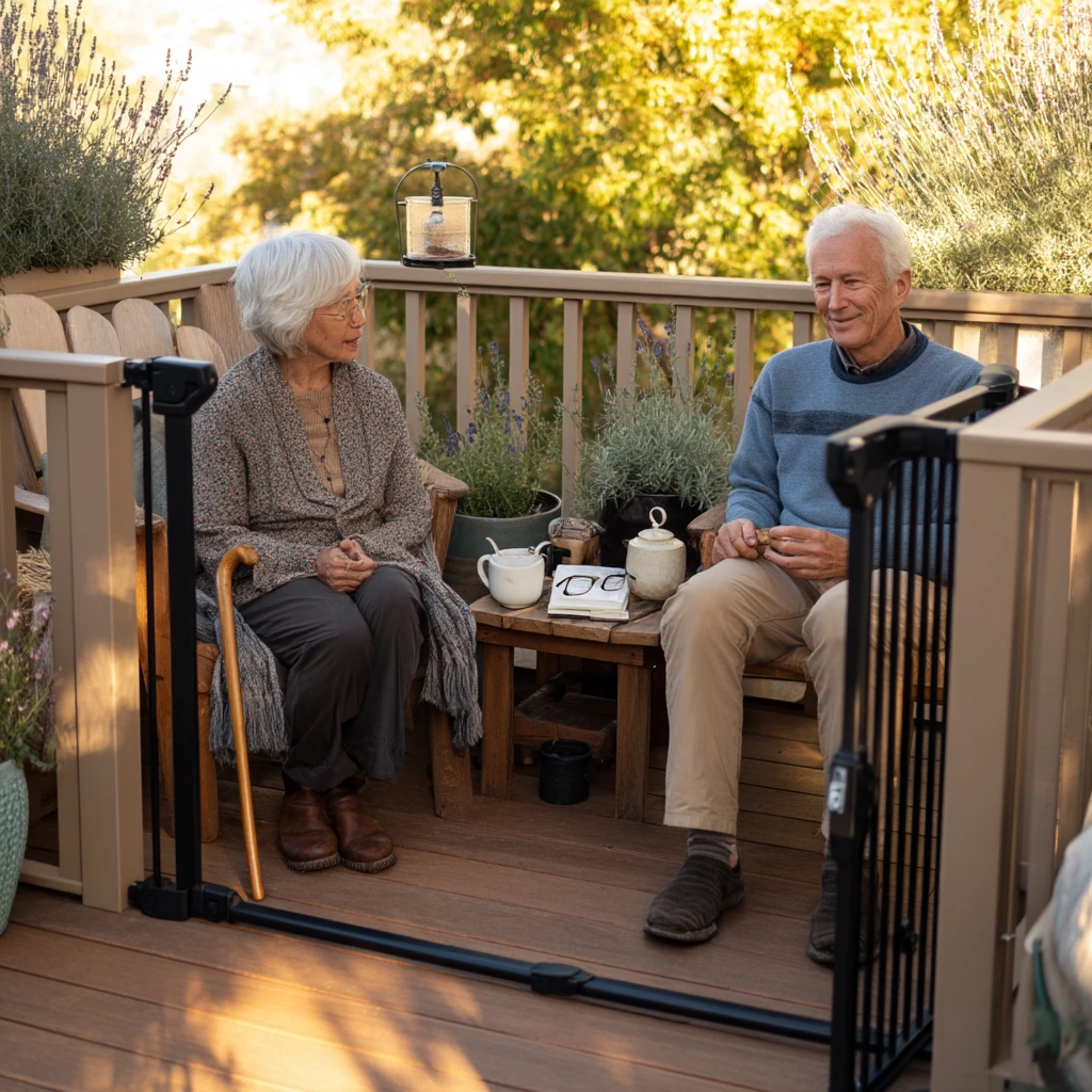 Accessible Gate for Aging-in-Place Comfort