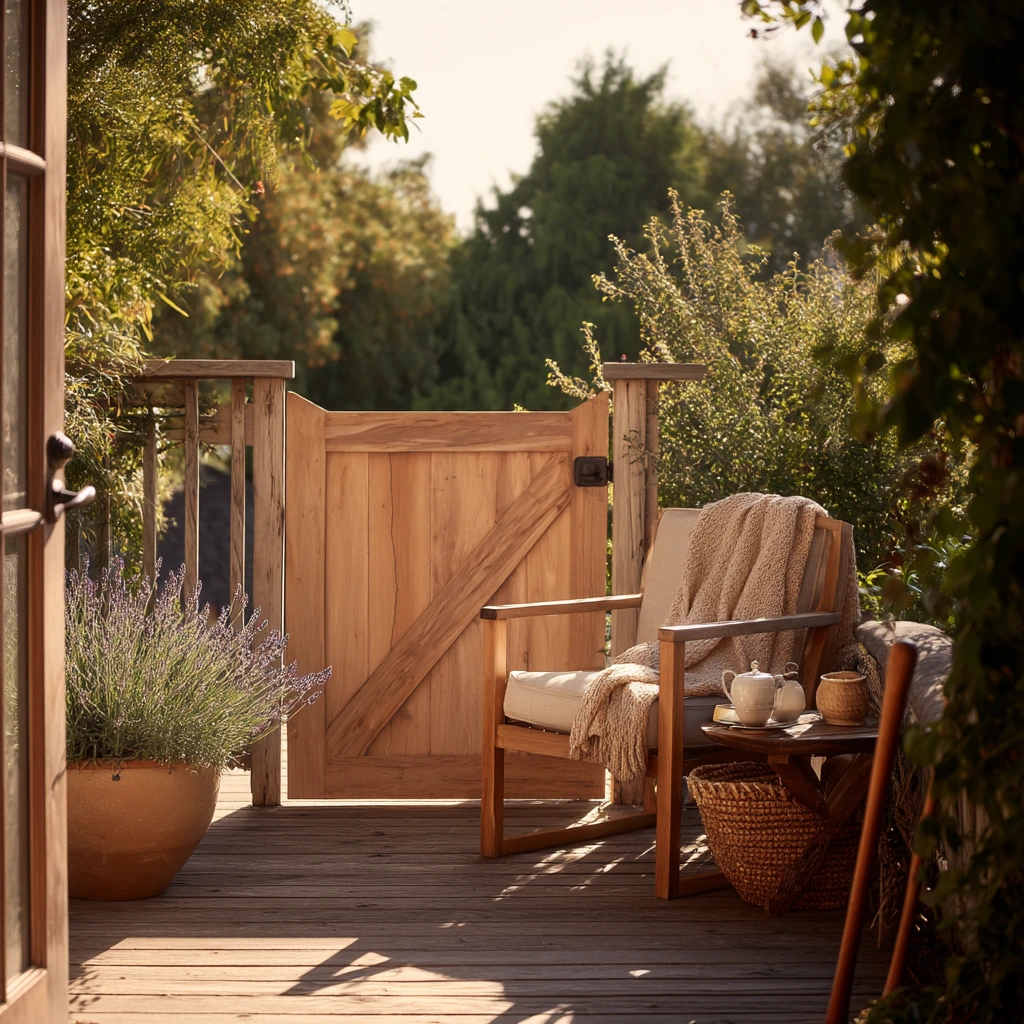 Accessible Gate for Aging-in-Place Comfort