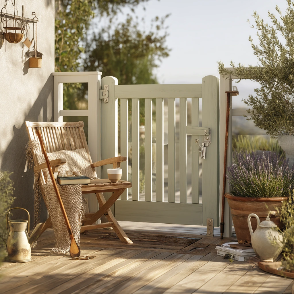 Accessible Gate for Aging-in-Place Comfort