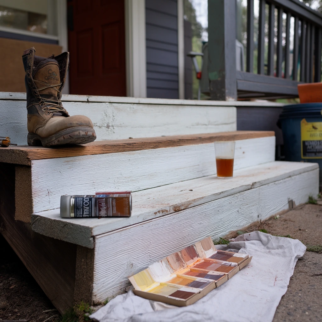 DIY Pressure-Washed Steps Refresh