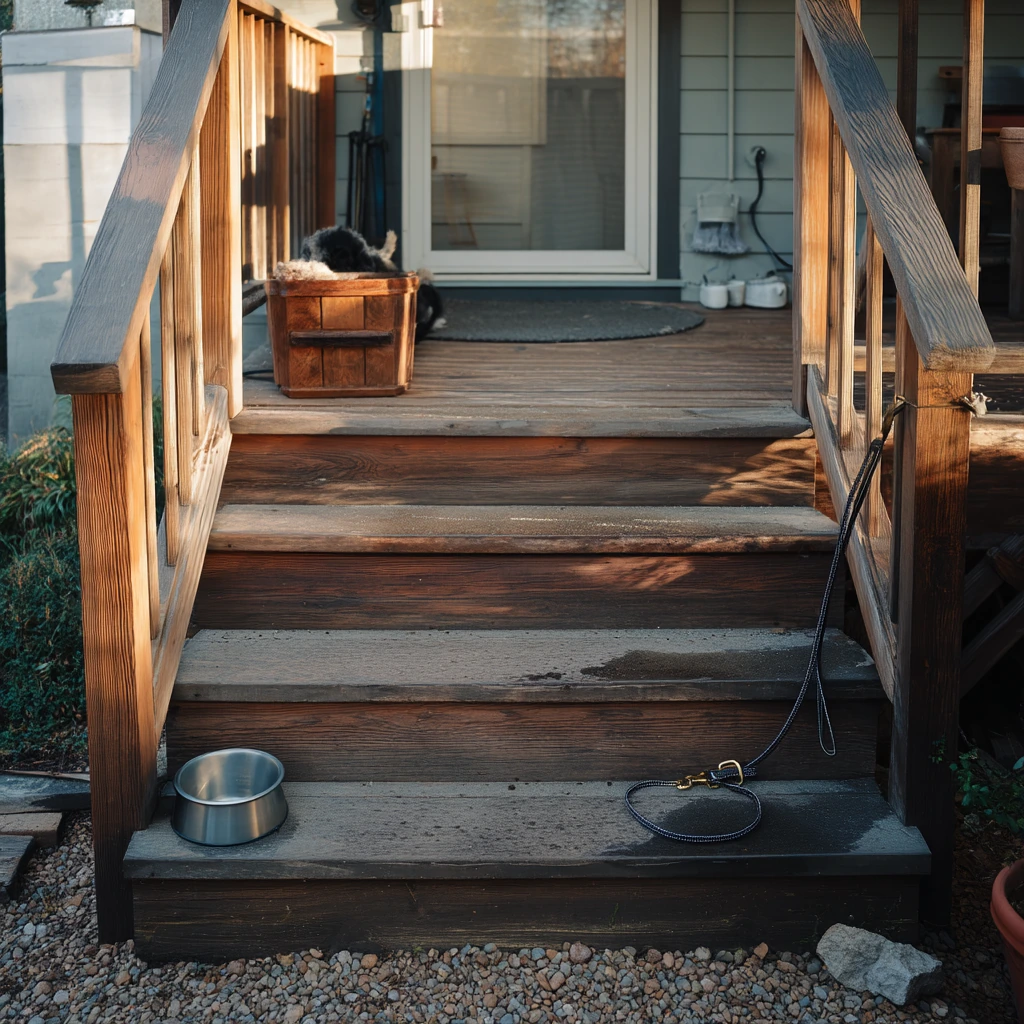 Pet-Safe Back Door Steps