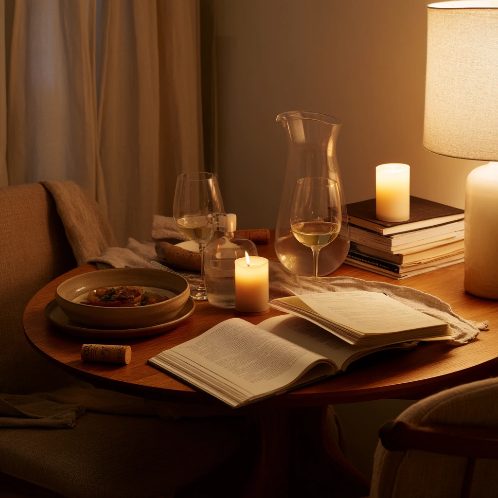 Dinner Ready for Two, Quiet and Simple