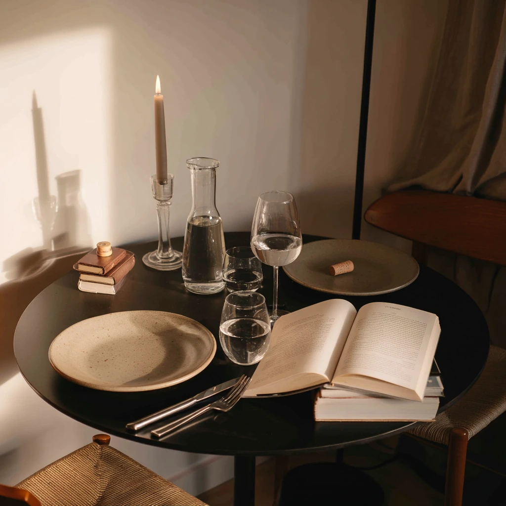 Dinner Ready for Two, Quiet and Simple