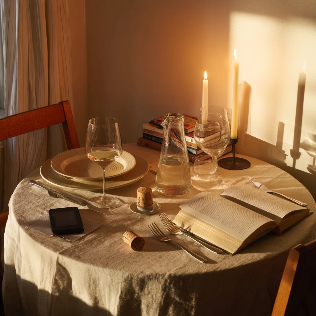 Dinner Ready for Two, Quiet and Simple