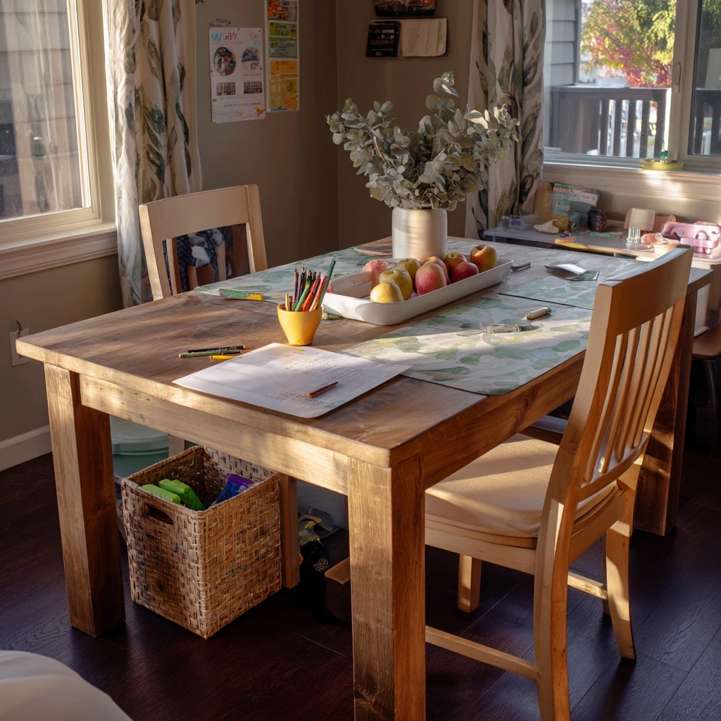 Kid-Friendly Dining Table Styling