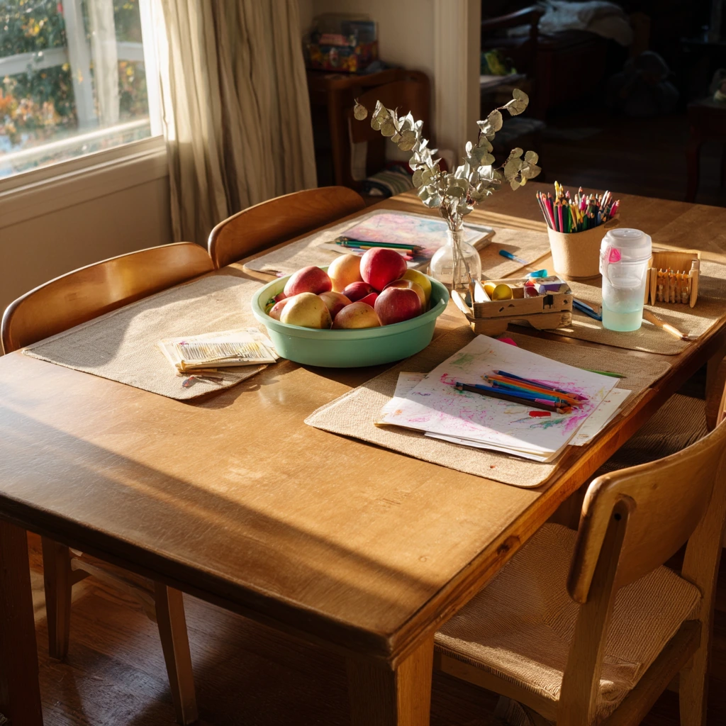 Kid-Friendly Dining Table Styling