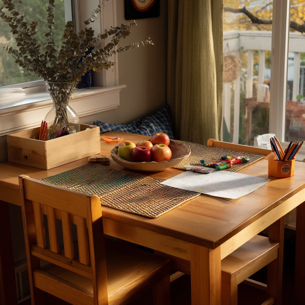 Kid-Friendly Dining Table Styling