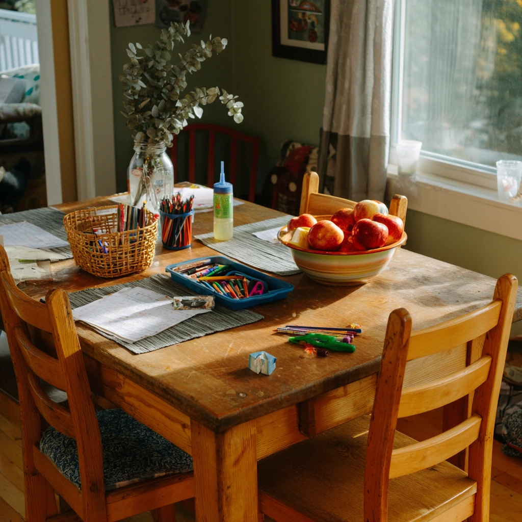 Kid-Friendly Dining Table Styling