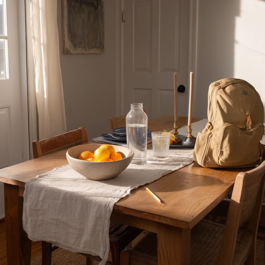 Everyday Family Table with Easy Centerpiece