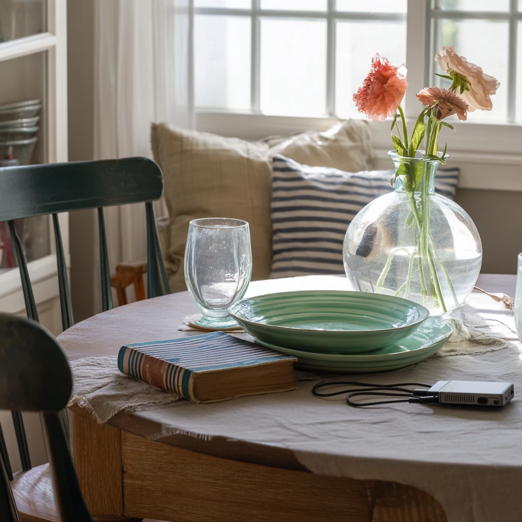 Budget Table Decor with Thrifted Charm