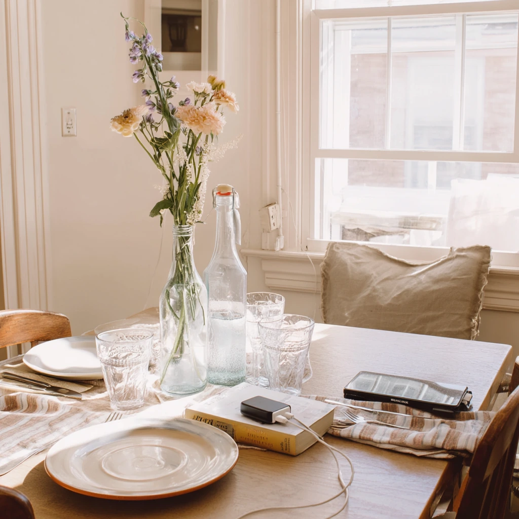 Budget Table Decor with Thrifted Charm