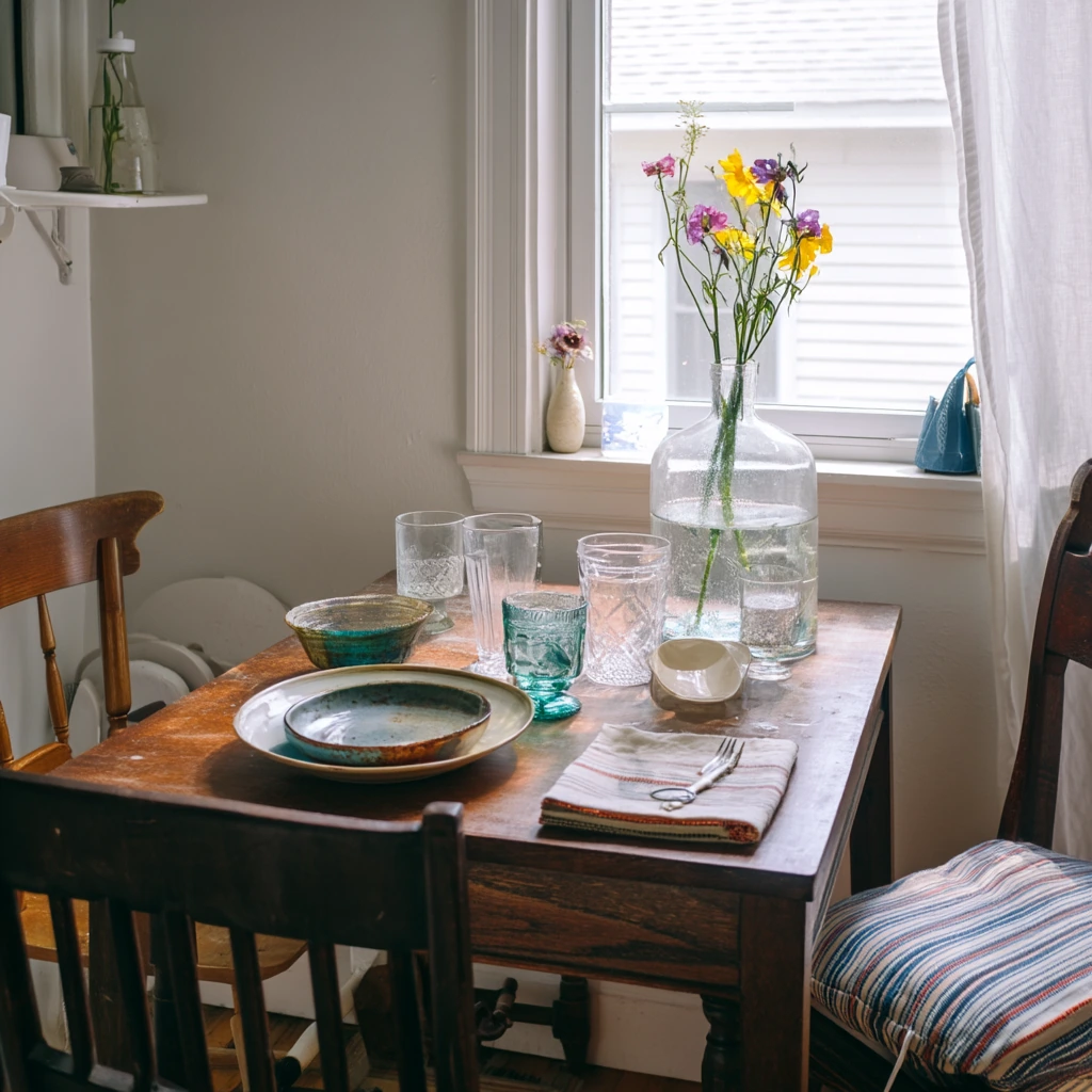 Budget Table Decor with Thrifted Charm